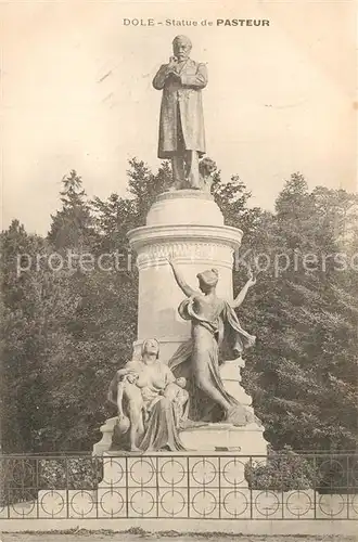 AK / Ansichtskarte Dole_Jura Statue de Pasteur Monument Dole_Jura