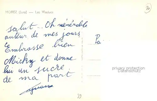 AK / Ansichtskarte Morez Panorama les viaducs Morez