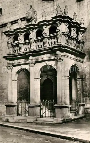 AK / Ansichtskarte Dole_Jura Rue du College Porche de l ancienne Chapelle des Jesuites Dole_Jura