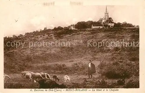 AK / Ansichtskarte Dole_Jura Mont Roland et la Chapelle Dole_Jura