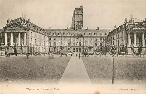 AK / Ansichtskarte Dijon_Cote_d_Or Hotel de Ville Dijon_Cote_d_Or