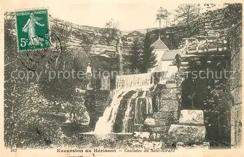 AK / Ansichtskarte Herisson_Jura Cascades du Saut Girard Herisson Jura