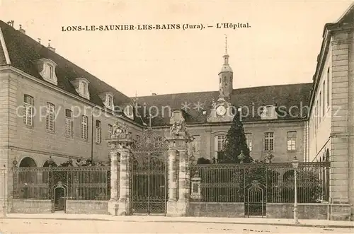 AK / Ansichtskarte Lons le Saunier_Jura Hopital Lons le Saunier_Jura