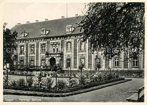 AK / Ansichtskarte Sagan Herzogliches Schloss Sagan