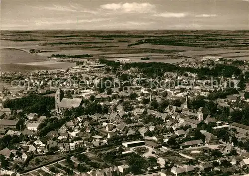 AK / Ansichtskarte Burg_Fehmarn Fliegeraufnahme Burg Fehmarn