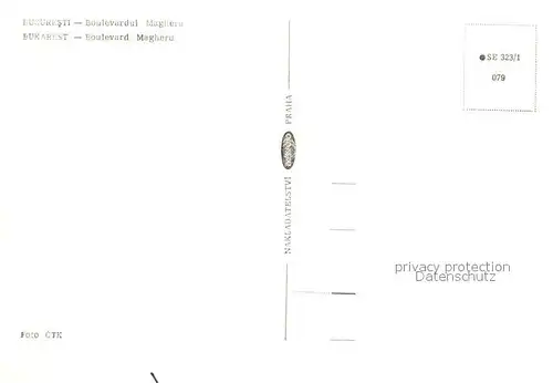 AK / Ansichtskarte Bukarest Boulevard Magheru Bukarest