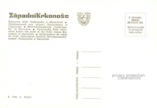 AK / Ansichtskarte Krkonose Stadtpanorama Krkonose