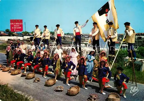 AK / Ansichtskarte Arcachon_Gironde Bassin d Arcachon Groupe folklorique du Bassin  Arcachon Gironde