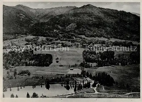 AK / Ansichtskarte Bad_Heilbrunn Fliegeraufnahme Bad_Heilbrunn
