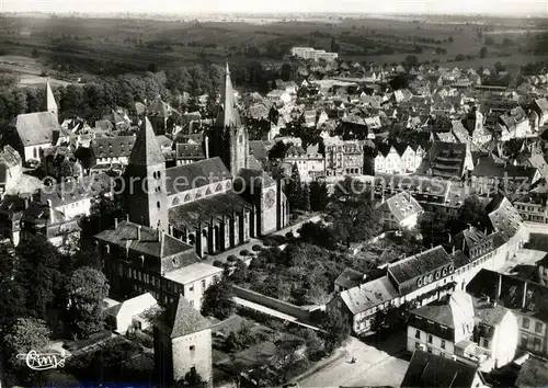 AK / Ansichtskarte Wissembourg Fliegeraufnahme Wissembourg