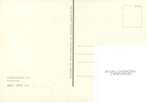 AK / Ansichtskarte Juist_Nordseebad Inselbaehnchen Juist_Nordseebad