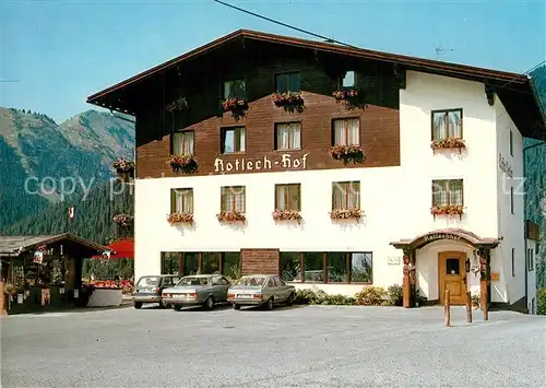AK / Ansichtskarte Rinnen_Tirol Gasthof Sportpension Rotlechhof Rinnen Tirol