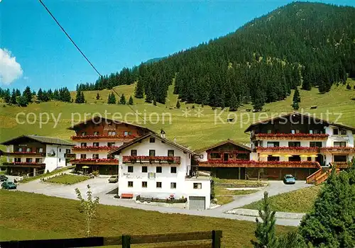 AK / Ansichtskarte Rinnen_Tirol Pension Jaegerheim Rinnen Tirol