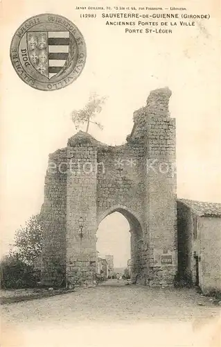 Sauveterre de Guyenne Portes de la Ville Porte St Leger Sauveterre de Guyenne