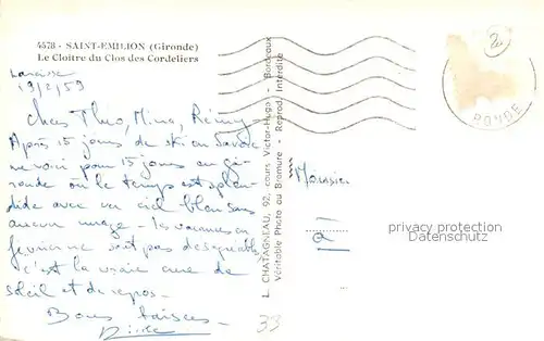 Saint Emilion Le Cloitre du Clos des Cordeliers Saint Emilion