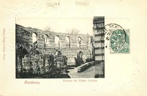 Bordeaux Ruines du Palais Gallien Bordeaux