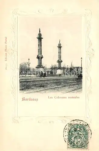 Bordeaux Les Colonnes rostrales Bordeaux