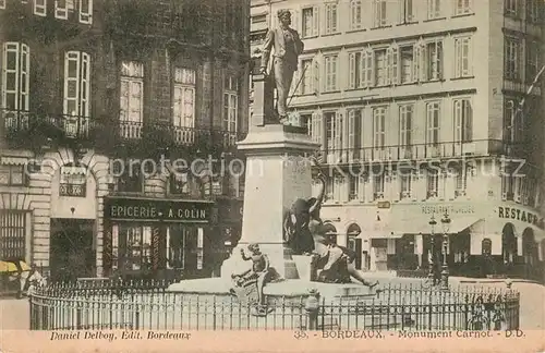 Bordeaux Monument Carnot Bordeaux