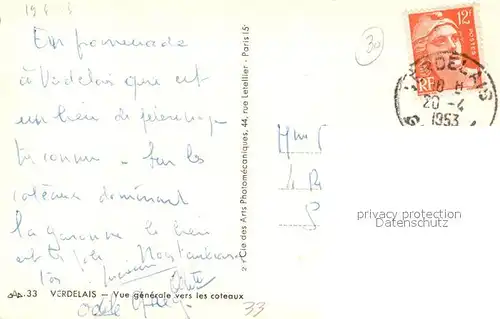 Verdelais Vue generale Verdelais