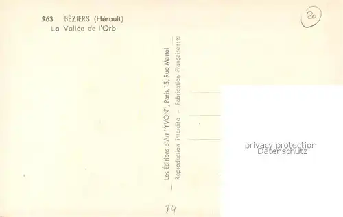 Beziers La Vallee de l Orb Beziers