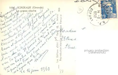 Bordeaux La grosse cloche Bordeaux