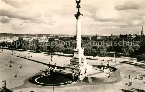 Bordeaux Place des Quinconces et Monument des Girondins Bordeaux