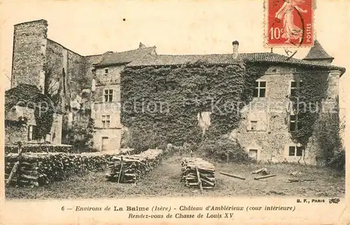 La_Balme les Grottes Chateau d`Amblerieux  La_Balme les Grottes