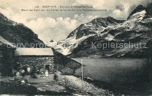 Dauphine Chalet Col et Pyramide inaccessible Dauphine