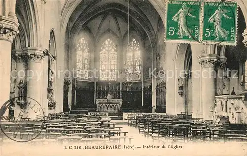 Beaurepaire_Isere Eglise Beaurepaire Isere