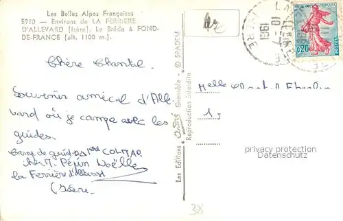 Allevard_les_Bains_Isere Ferriere Br?da  Allevard_les_Bains_Isere