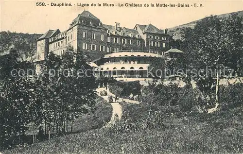 La_Mure Chateau de la Motte les Bains La_Mure