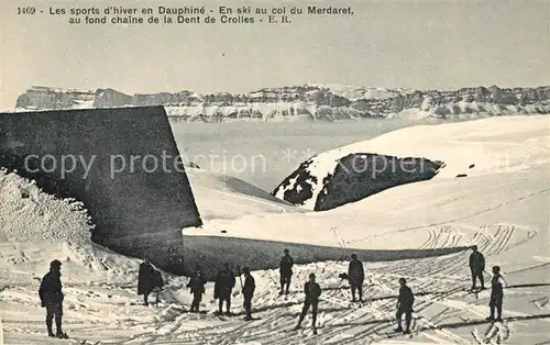 Dauphine Col du Merdaret Dauphine