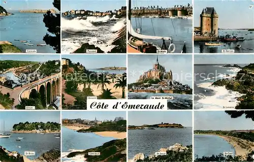 Cancale Dinan Parame Dinard Lancieux Cote d`Emeraude Saint Michel Cancale