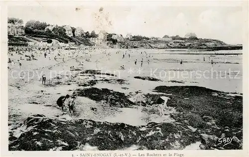 Saint Enogat Les Rochers et la Plage Saint Enogat