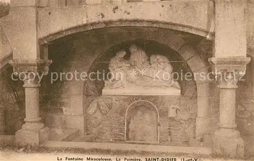 Saint Didier_d_Ille et Vilaine La Fontaine Miraculeuse Saint Didier_d