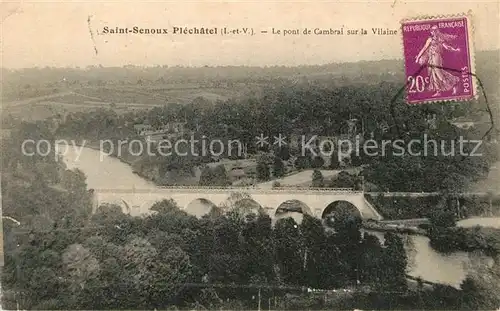 Saint Senoux Plechatel Pont de Cambrai sur la Vilaine Saint Senoux
