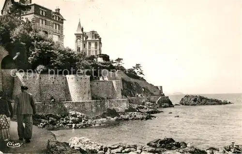 Dinard_Ille_et_Vilaine_Bretagne Pointe de la Malouine Dinard_Ille