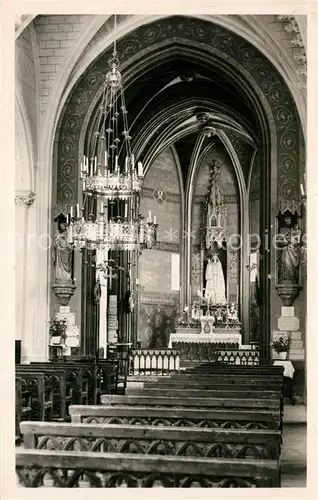 Villethiou Interieur de la Chapelle Notre Dame 