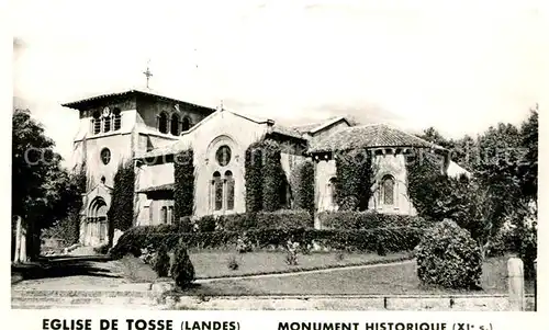 Tosse Eglise Monument historique XIe siecle Tosse