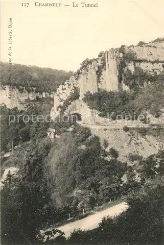 Chamboeuf_Cote d_Or Le Tunnel Paysage Montagnes Chamboeuf_Cote d_Or