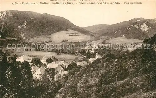 Nans sous Sainte Anne Panorama paysage Nans sous Sainte Anne