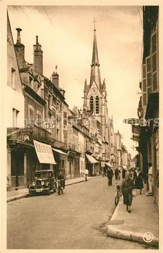 Montargis_Loiret Rue du General Leclerc Montargis Loiret