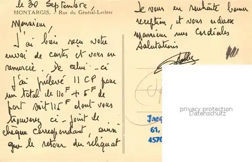 Montargis_Loiret Rue du General Leclerc Montargis Loiret