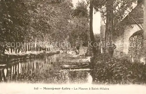 AK / Ansichtskarte Meung sur Loire La Mauve a Saint Hilaire Meung sur Loire