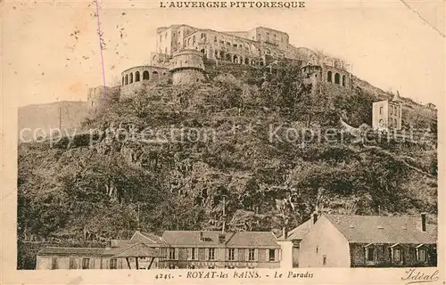 AK / Ansichtskarte Royat_les_Bains Le Paradis Royat_les_Bains