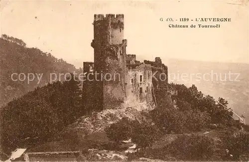 AK / Ansichtskarte Tournoel Chateau de Tournoel Tournoel