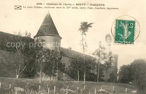 AK / Ansichtskarte Neuvy Pailloux Le vieux Chateau aanciennes tours du XVe siecle centre dune chatellerie importante Neuvy Pailloux