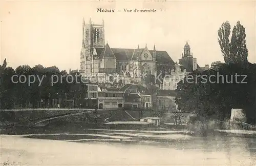 AK / Ansichtskarte Meaux_Seine_et_Marne Vue d ensemble Meaux_Seine_et_Marne