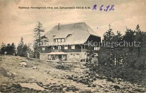 AK / Ansichtskarte Hornisgrinde Rasthaus Hornisgrinde