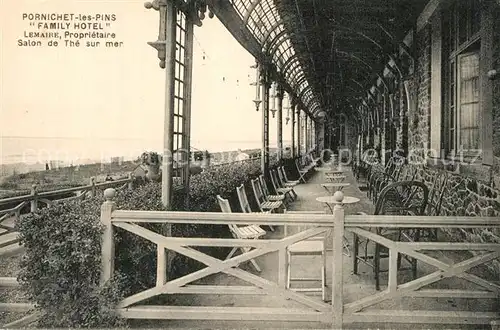 AK / Ansichtskarte Pornichet Family Hotel Salon de The sur mer Pornichet
